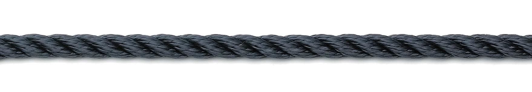 3-Strengs polyester 10 mm navy