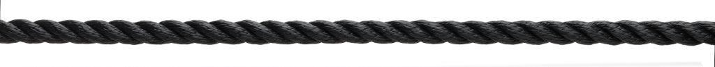 3-Strengs polyester 16 mm zwart