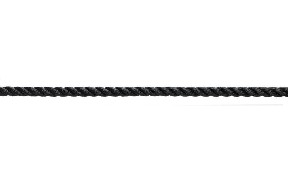 3-Strengs polyester 20 mm zwart