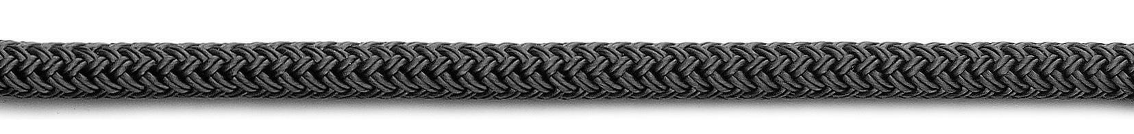 Landvast Deluxe polyester 20 mm zwart