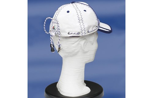 Zeildoek zeilcap met klem Sea Baseballcap navy