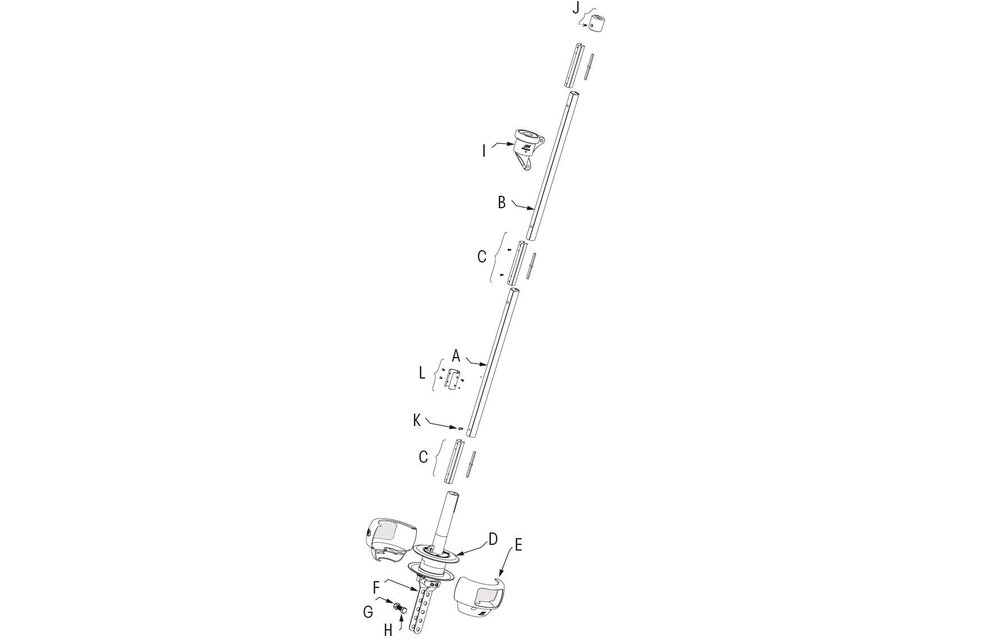 S-serie binnenprofiel 1,50 mtr