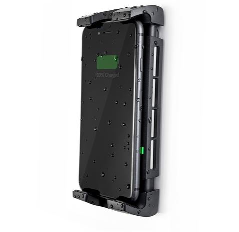 ROKK Active telefoonhouder met oplader draadloos (12/24V)