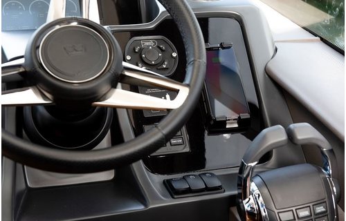 ROKK Active telefoonhouder met oplader draadloos (12/24V)