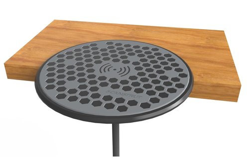 ROKK oplader draadloos en waterdicht opbouw 4 mm (12/24V)