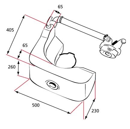Buffertank 25 ltr compleet