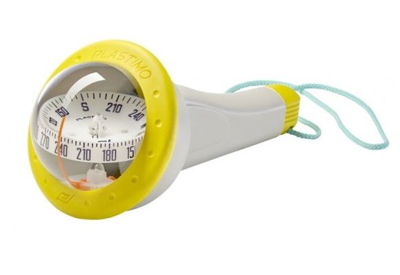 Iris 100 handpeilkompas geel