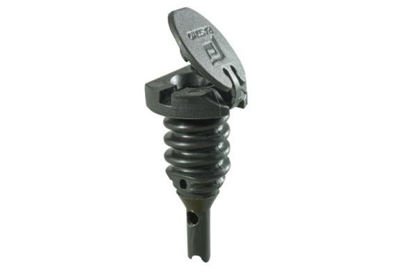 Ventiel voor Plastimo fenders, zwart