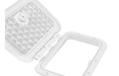 Toegangsluik 270 x 373 mm wit