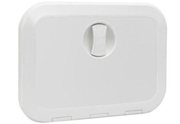 Toegangsluik 357 x 606 mm wit
