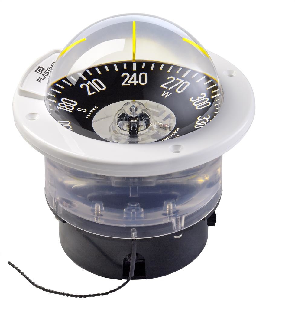 Kompas Olympic 100 wit huis/zwarte roos plat