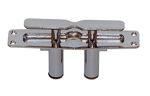 Klapkikker messing verchroomd 195/150 mm