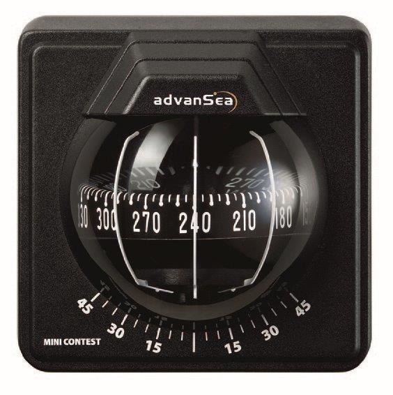 Kompas Mini Contest AdvanSea zwart