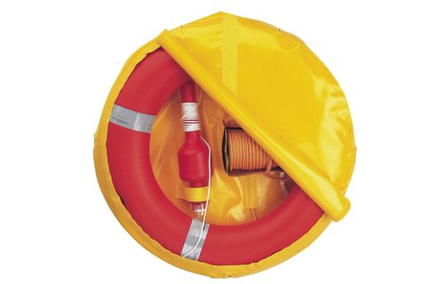 Reddingsboei Rescue Ring© oranje, hoes geel