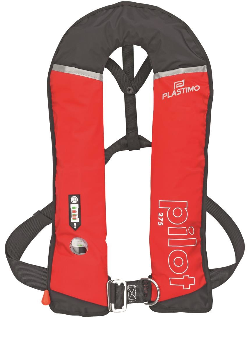 Plastimo Reddingsvest Pilot 275N auto Rood HR + KB