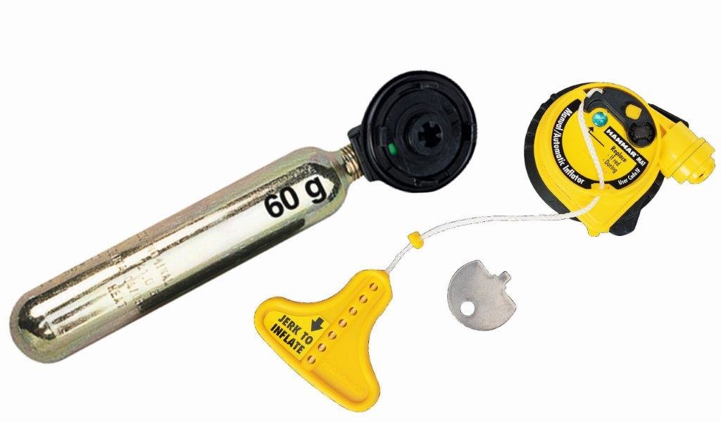 Herlaadset met 60 gr patroon, Hammar MA1 mechanisme en opener