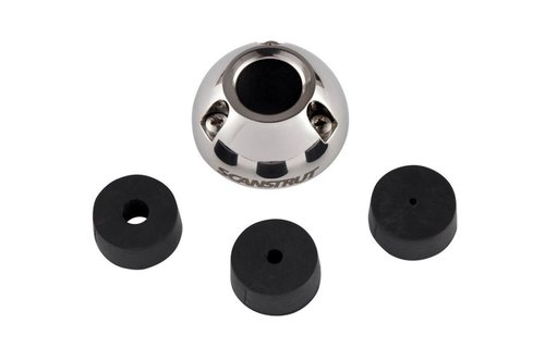 Scanstrut waterdichte dekdoorvoer verticaal - RVS