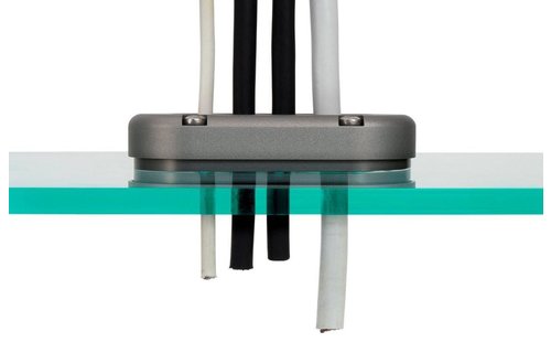 Dekdoorvoer aluminium voor meerdere kabels tot 15 mm