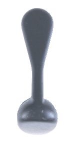 Zeilleuver HD slug RVS rond 12 mm