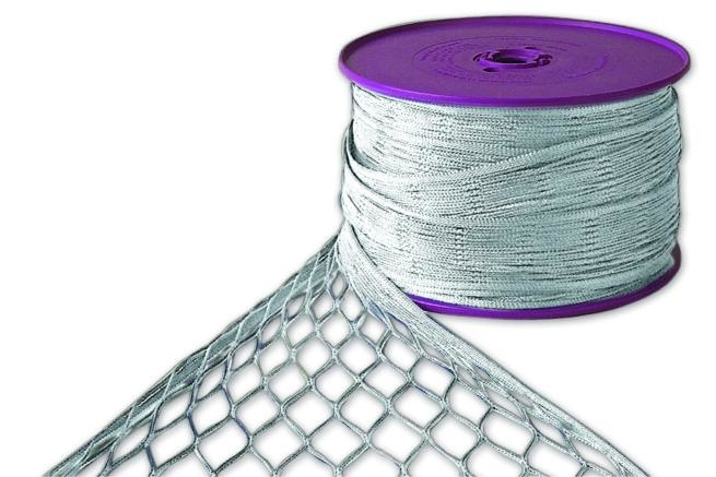 Railingnet knooploos 30 à 70 cm zwart