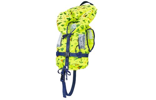 KinderReddingsvest Typhoon 100N Geel motief 3-10 kg
