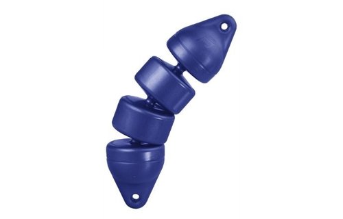 Flexibele fender blauw