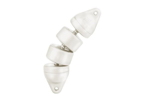 Flexibele fender wit