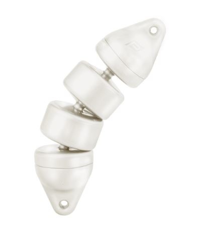 Flexibele fender wit