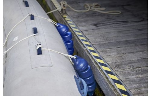 Flexibele fender wit