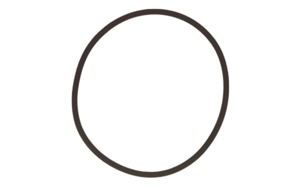 Allpa O-Ring voor deksel van koelwaterfilter 090150 / 325