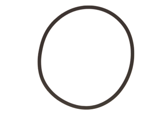 Allpa O-Ring voor deksel van koelwaterfilter 090150 / 325