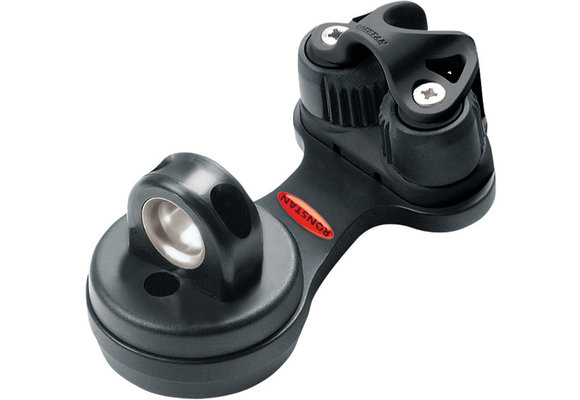 Ronstan Draaibaar Schootoog met klem voor lijn 3-12mm