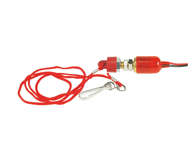 Noodstopschakelaar voor de boot