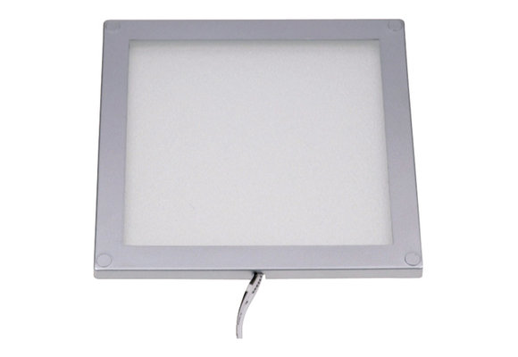 led opbouw plafonniere zilver vierkant 100x100mm
