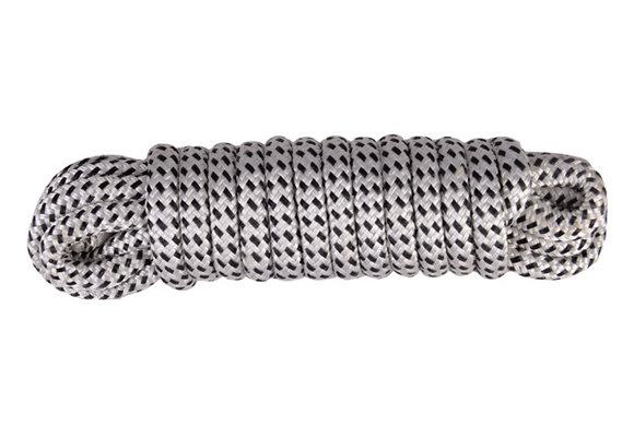 Landvast polyester | Wit/Zwart (kraakt niet)