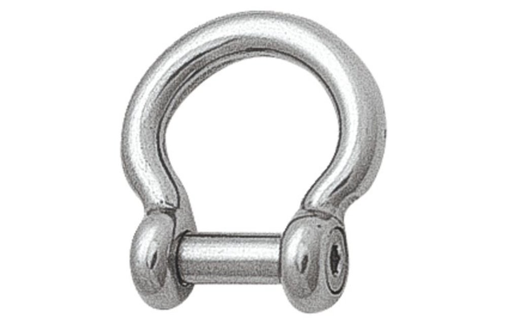 Harpsluiting rvs met binnenzeskant pin 5mm