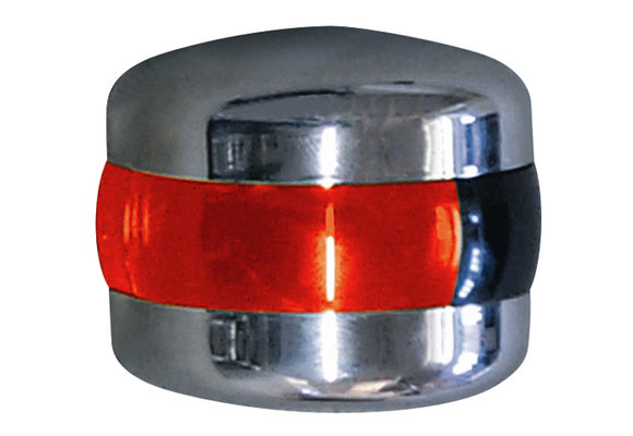 Serie 24 set bakboord+stuurboord licht RVS 12V wand