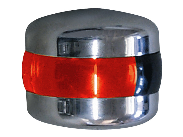 Serie 24 set bakboord+stuurboord licht rvs 12V wand