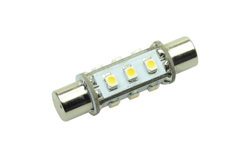 Ledlamp led12 festoon aqua signal 42mm - 0.7 watt