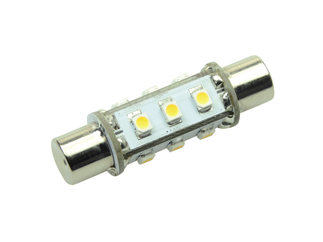Ledlamp led12 festoon aqua signal 42mm - 0.7 watt