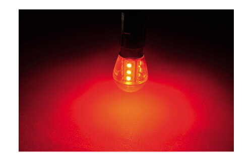 Ledlamp led15 10-30V BAY15D red - 0.7 watt