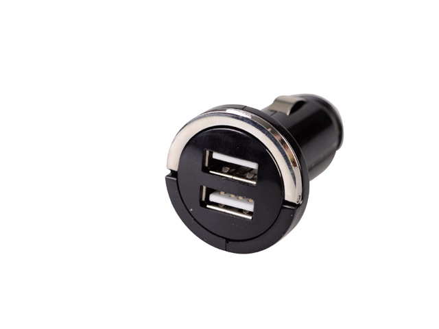 12V usb adapter dubbel