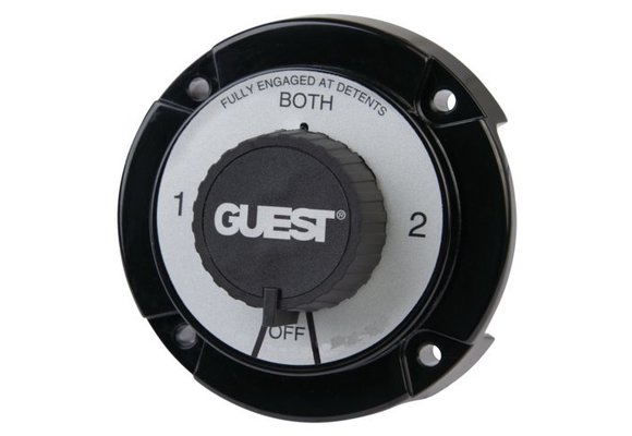 Marinco accuschakelaar 230A met AFD | Grijs