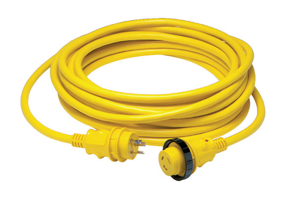 30A 125V 50' Cordset Led Ergo Grip