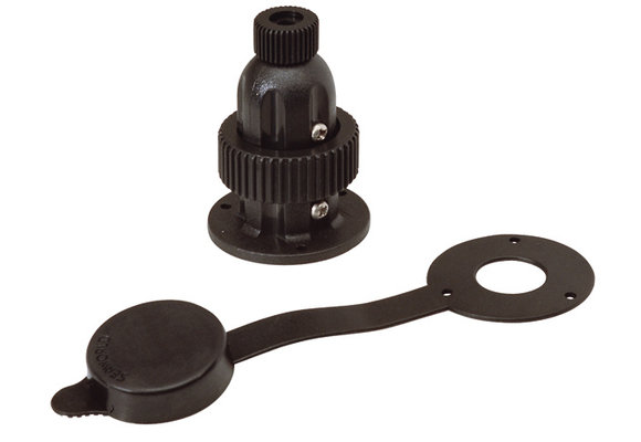 Stekker + stopcontact kunststof 3A