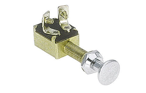 Trekschakelaar verchroomd