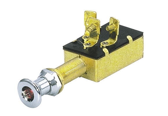 Trekschakelaar 12-24V met controlelampje