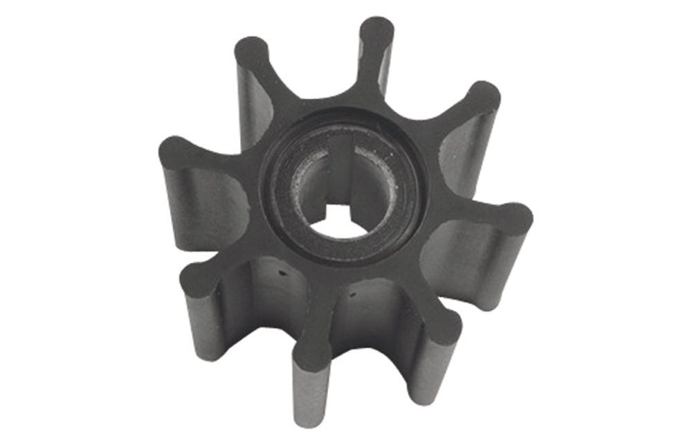 Neoprene inboard impeller key drive met kap