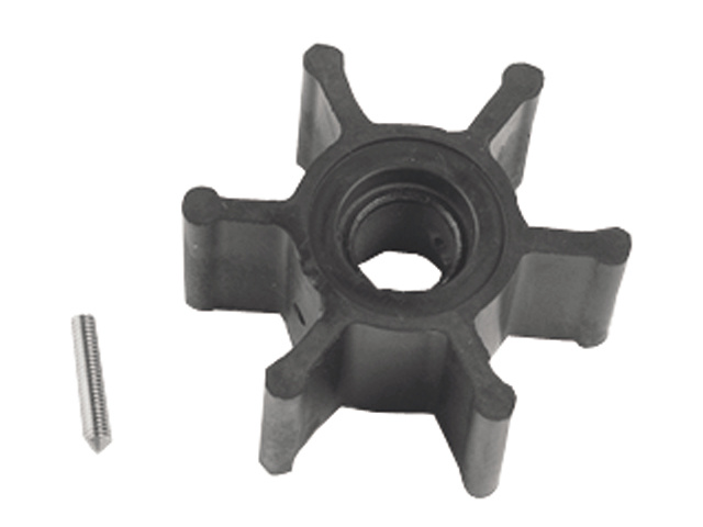 Neoprene inboard impeller pin drive met bout