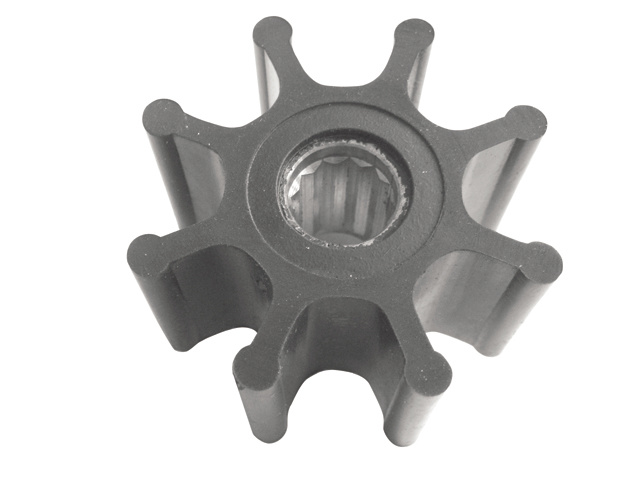 Neoprene inboard impeller spline drive